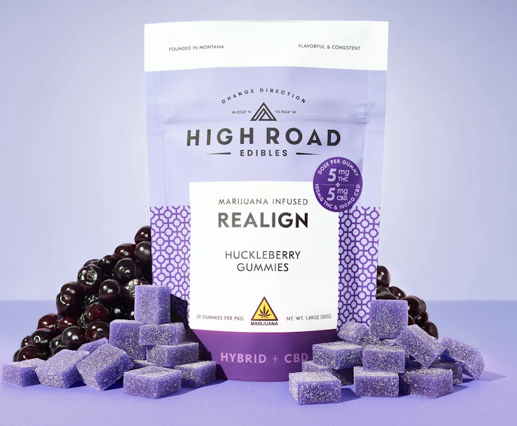 1:1 Huckleberry Gummies